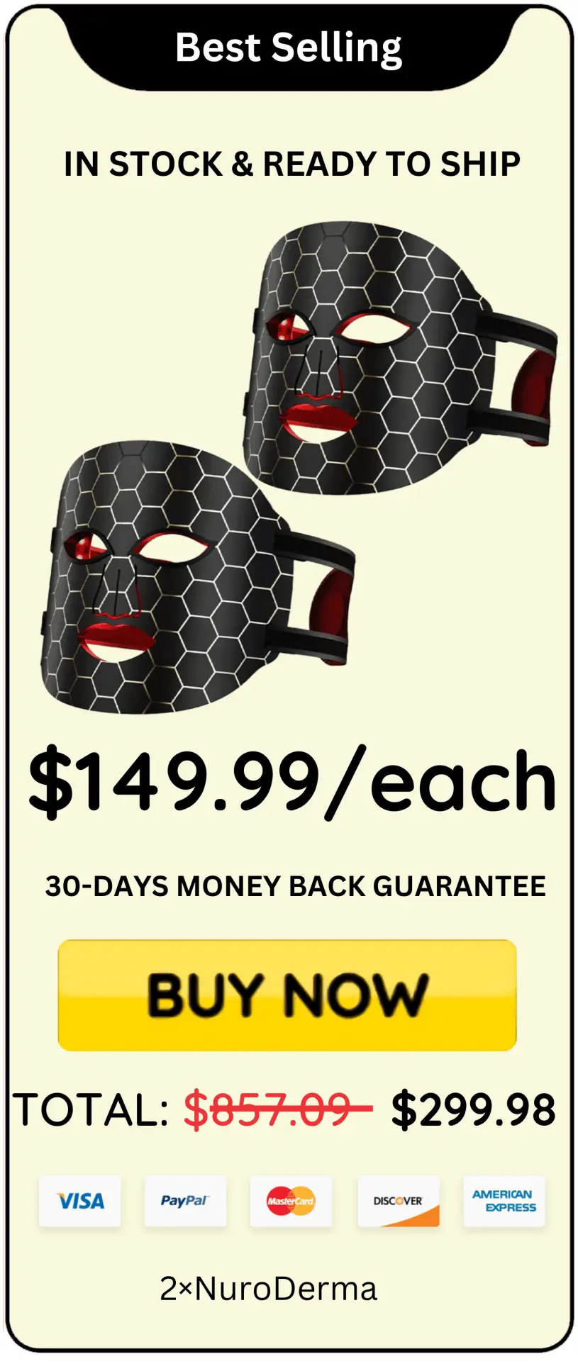 NuroDerma offer price 